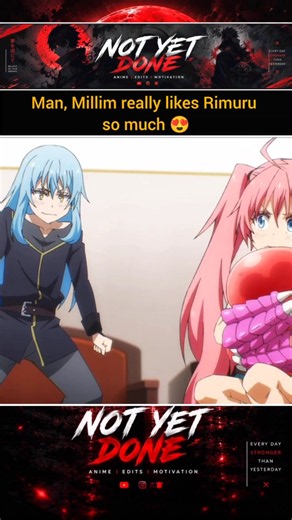 Millim wants to become slime | that time I got reincarnated as a slime season 4 Anime