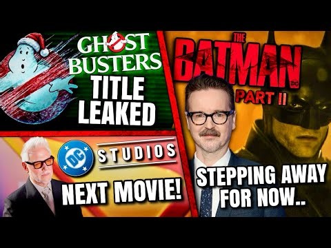 The Batman 2 Stops Filming, James Gunn's Next DCU Movie, Ghostbusters Title Leak & MORE!!