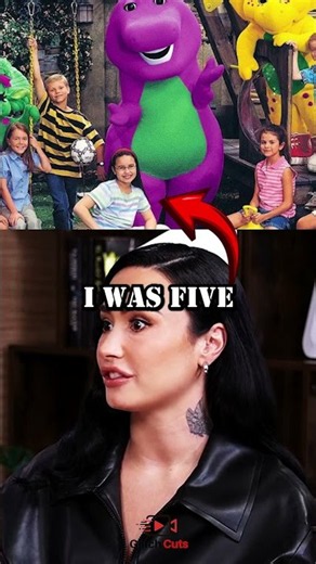 Demi Lovato About Being In Barney & Friends #shorts #podcast #demilovato