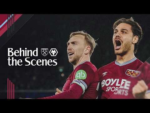 CRUCIAL Three Points Earned! ⚒️ | West Ham 4-0 Wolves | Behind the Scenes 🎥