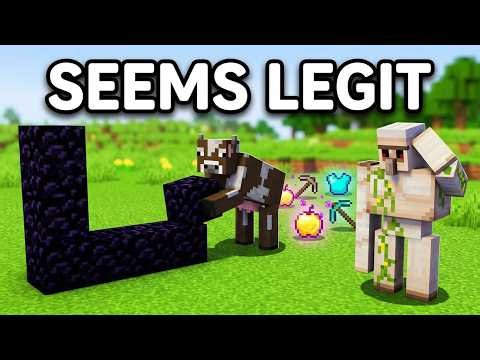 Funny Fake Minecraft Speedruns To Watch While You're Not Doing Anything