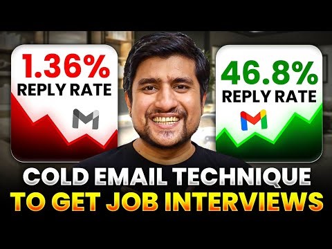 Cold Email Technique to Get Job Interviews | Proven Method for Freshers & QA Engineers