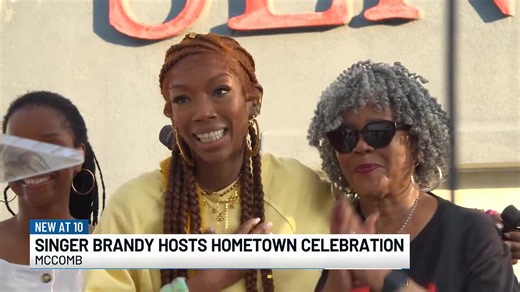 Grammy-winning Brandy Norwood hosts celebration in her hometown of McComb