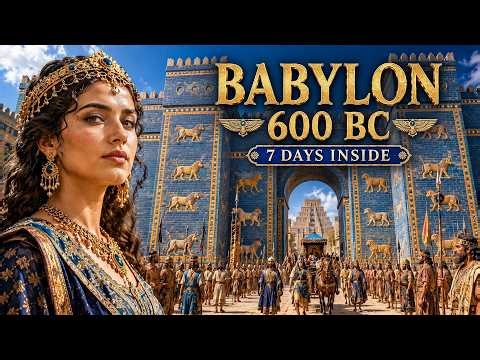 Babylon 600: BC 7 Days Inside the World’s Greatest Ancient City (AI Reconstruction)