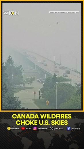 Canada Wildfires: Massive Smoke Reaches Michigan& Minnesota | Air Quality Alerts Issued Across U.S.