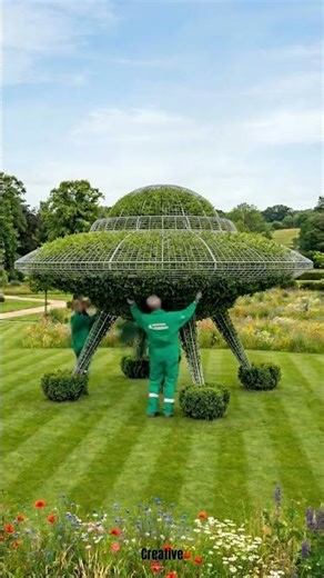 Floating Alien Garden Vessel