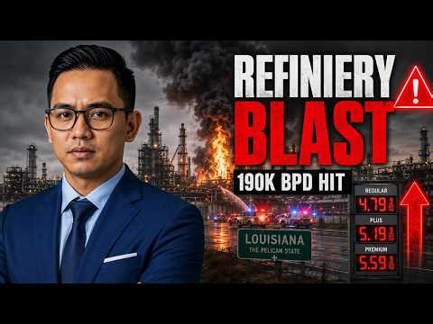 Refinery Explosion Hits 190,000-Barrel Facility — Gas Prices Under Pressure