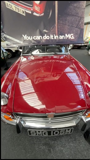 Last Of The Chrome Bumper MGB Convertibles #mg #classiccars #cars