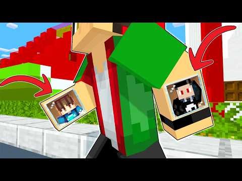 I Built a House Inside Namnams Hand in Minecraft!