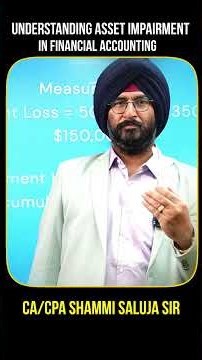 Understanding Asset Impairment in Financial Accounting #uscpa #finance #cpa