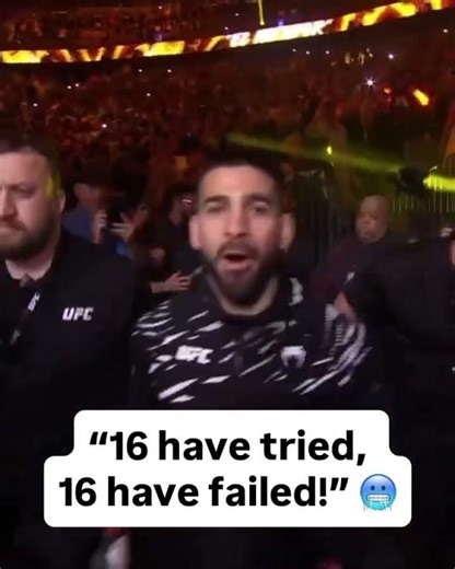 When Jon Anik dropped this cold line before Ilia Topuria’s fight 🥶