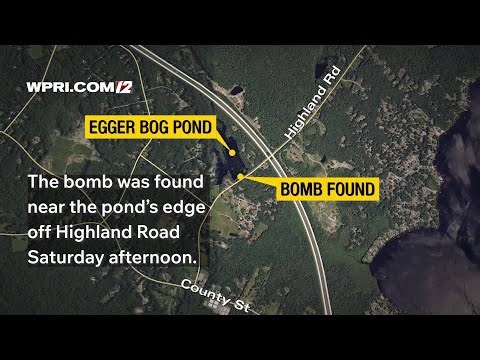 Video Now: Lakeville police investigating pipe bomb found near pond