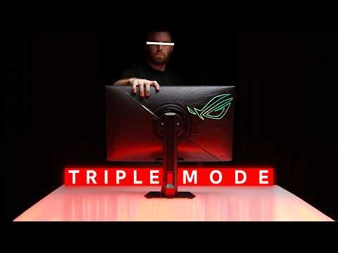 Gaming at 488hz -- Worlds First 4K Triple-Mode Gaming Monitor! ROG Strix XG27UCMG
