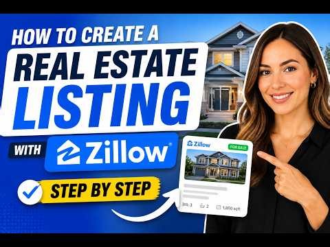 How to create a real estate listing with Zillow - Step By Step