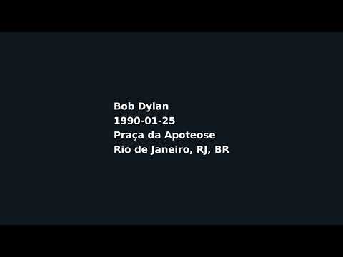 Bob Dylan - 1990-01-25 - Praça da Apoteose, Rio de Janeiro, RJ, BR