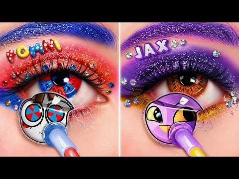 The Amazing Digital Circus Makeover in Real Life! From Nerd to Pomni!