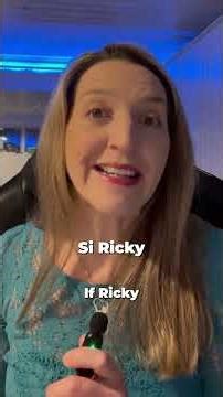 Ricky Martin no habla inglés perfecto