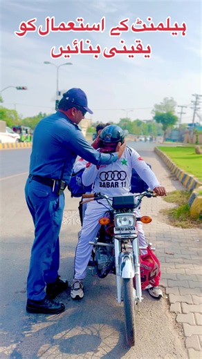 Ensure Helmet Use — Follow Traffic Rules for Safety