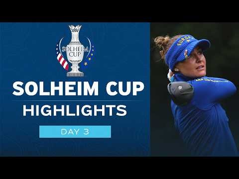 2026 Solheim Cup Highlights: Day 3 Singles | Early Highlights | Golf Channel