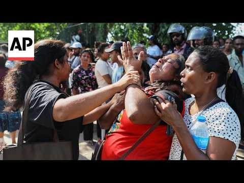 Inmates and prison guards clash in Sri Lanka prison, killing at least 25