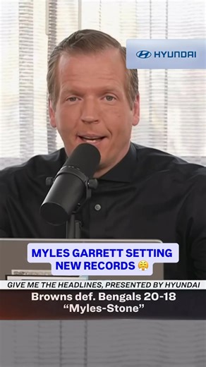A moment built over years. The NFL single-season sack record belongs to Myles Garrett. NBC Sports | Hyundai | Sunday Night Football on NBC