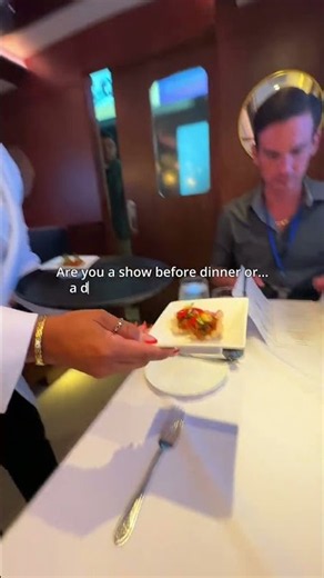 We'll have two of each, thanks! #cruise #vacation #foodie #theater