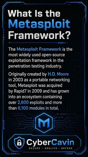 What is the Metasploit Framework?