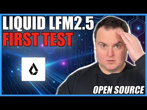 LiquidAI LFM2.5 Models Tested – Micro Vision and Speech-to-Speech!