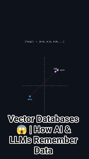 Vector Databases 😱 | How AI & LLMs Remember Data