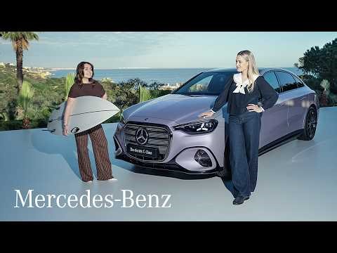 A double take of the all-new electric C-Class | The Walkaround