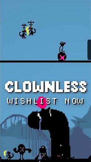 Clownless Trailer #gaming #indiegame