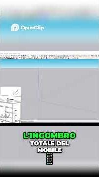 sketchup modellare mobile bagno 3
