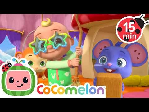 The Clean Up Dance Party! ✨ CoComelon - Animal Time | Nursery Rhymes for Babies
