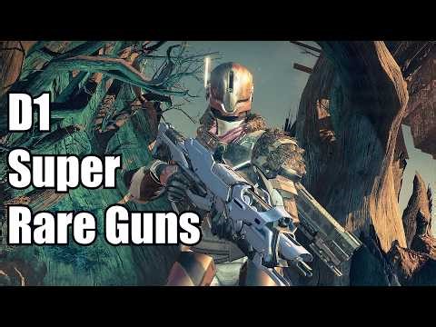 Using Insanely Rare Weapons In Destiny #destiny