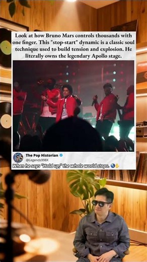 Bruno Mars Literally Owns The Apollo Stage #CrowdControl #BrunoMarsPerm #ApolloTheater