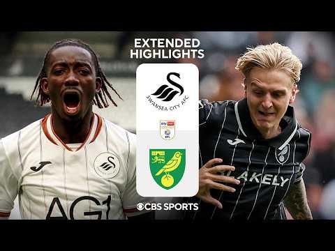 Swansea City vs. Norwich City: Extended Highlights | EFL Championship | CBS Sports