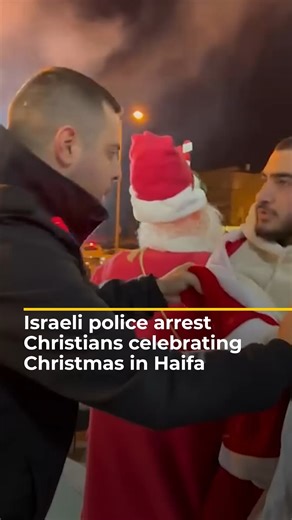 With Christmas approaching, celebrations in Haifa were met with chaos after Israeli police stormed the Wadi al-Nisnas neighbourhood, arresting and beating Christians in the area. | Al Jazeera English