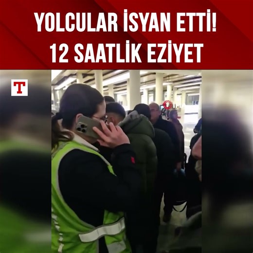 İzmir-Diyarbakır Uçuşu 12 Saatlik Eziyete Dönüştü! #Shorts