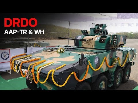 DRDO unveiled new Advanced Armoured Platforms (Tracked and Wheeled)