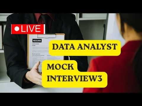 Real Data Analyst Mock Interview (Power BI + SQL)