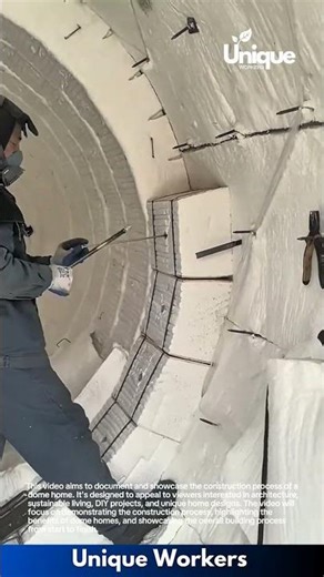 Building a dome home: construction timelapse