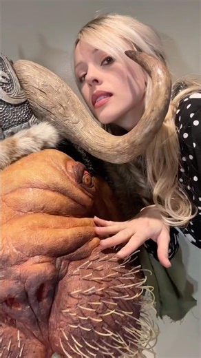 My boyfriend handmade me a Christmas present this year 💕 #walrus #viking