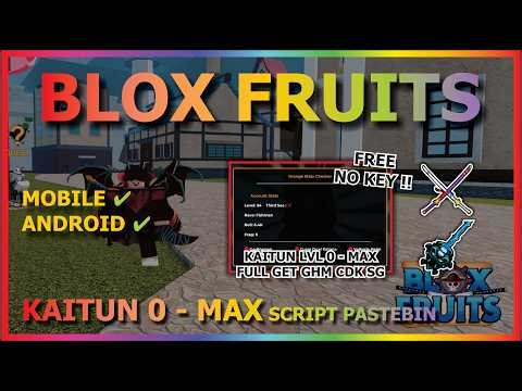BLOX FRUITS Script No Key UPD EASTER AUTO FARM, COLLECT EGG, AUTO KAITUN LVL 0 - MAX, GHM, CDK, SG🥚