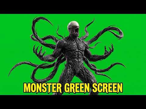 Venom Alien 4K Green Screen | Epic 10+ Realistic Animations | ( Non Copyright )