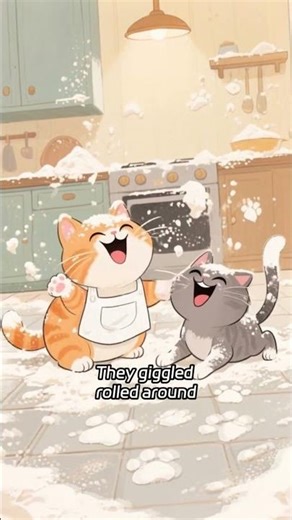 “Flour Explosion! 🤧🐱 The Funniest Cooking Cats Ever!” #catshorts #cat #fantasy