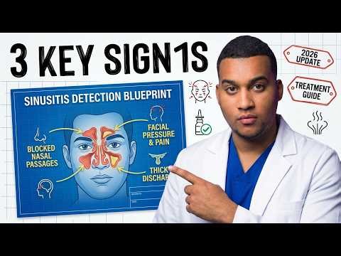 Sinusitis Symptoms: 3 Key Signs & How to Treat It [2026]