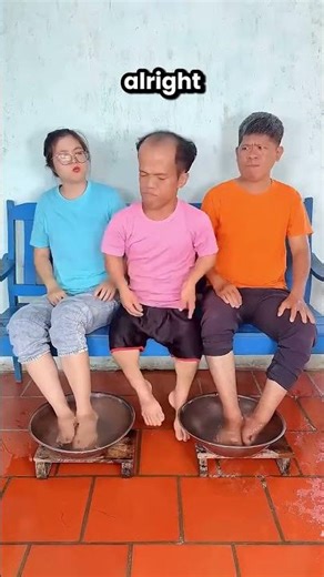 He Had a Great Idea To Put His Feet In Water 😲