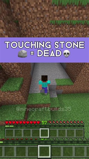 Minecraft Commandblock Command - Touching Stone Equals Instant Death