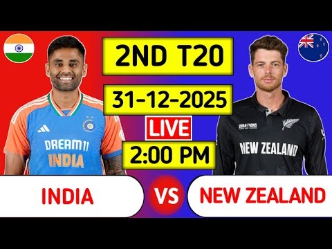India Vs New Zealand 2nd T20 Live Score - Part 2
