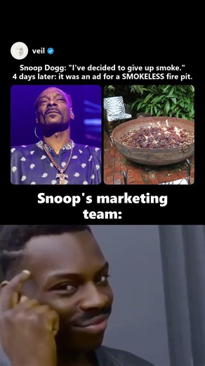 Snoop Dogg "gave up smoke" 💀 #memes
